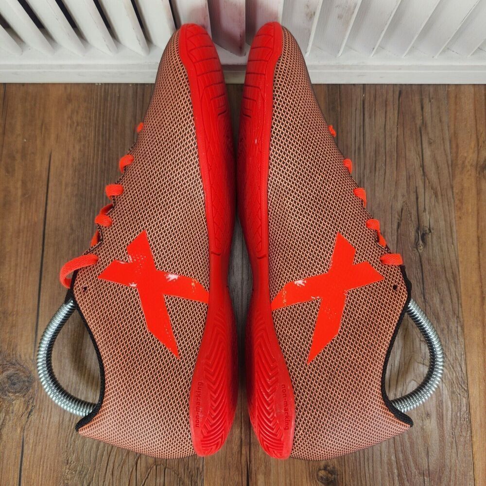 Adidas X 17.4 IC Soccer Boots S82406 Womens 7.5 (Mens 6.5) Orange Athletic Shoes - Picture 5 of 10